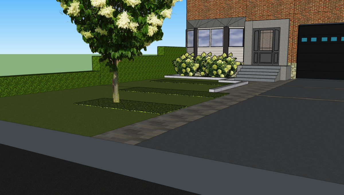 Frontyard - 3D View