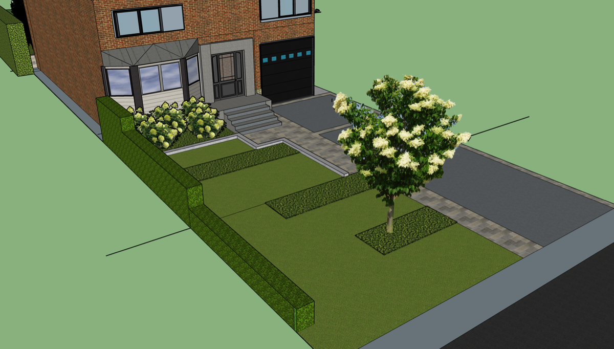 Frontyard - 3D View