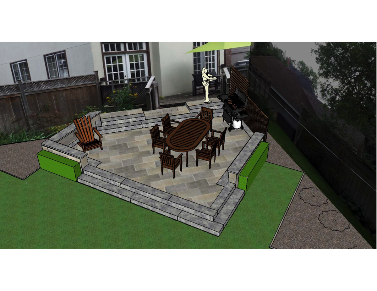 Backyard - 3D View